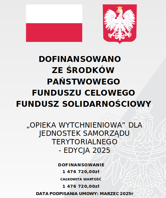 Opieka wytchnieniowa – edycja 2025